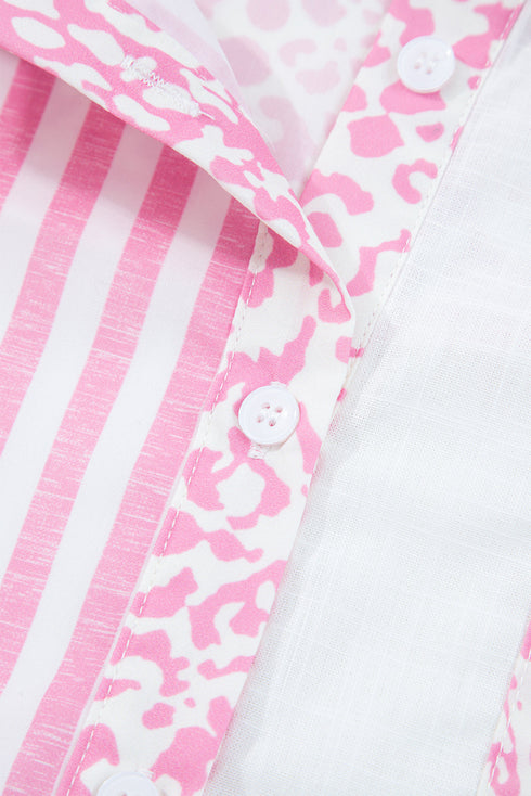 leopard striped shirt