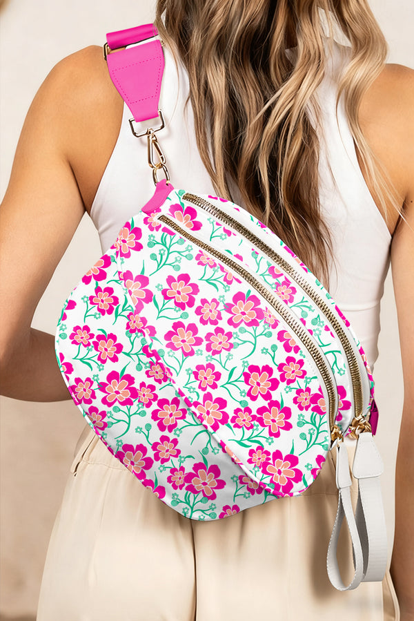 floral crossbody bag