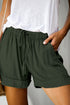Green Strive Pocketed Tencel Shorts