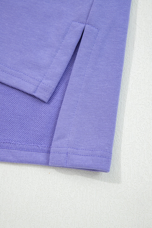 floral patched sweatshirt