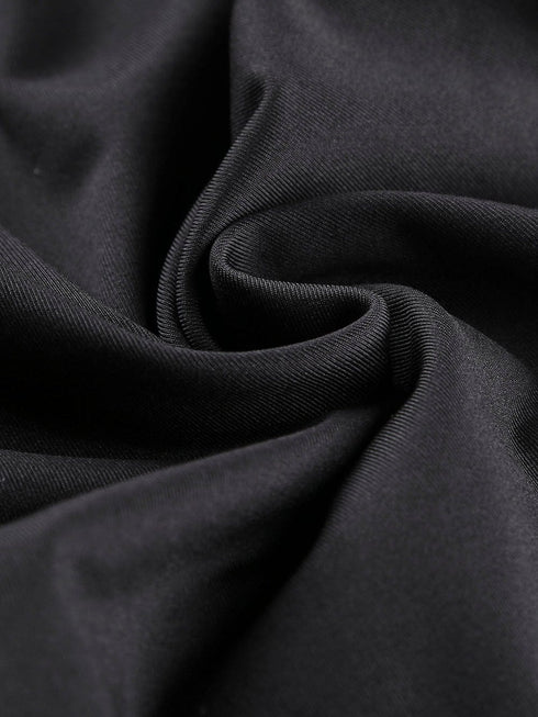 Black Grommet Lace Up Front Leggings