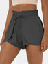 dark-grey-frilly-high-waist-petal-wrap-swim-shorts