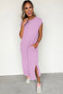 short sleeve t shirt maxi dress