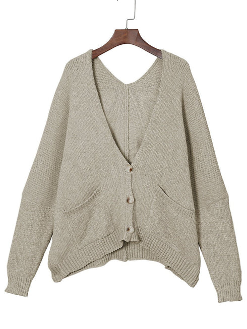 womens-v-neck-button-cardigan