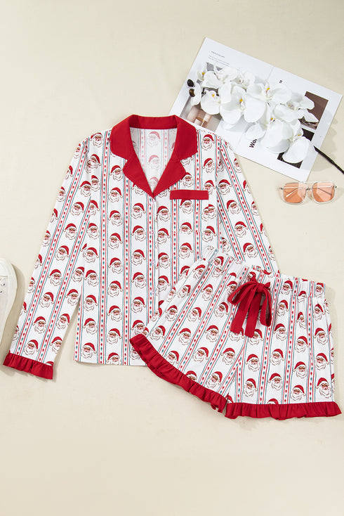 santa pj set