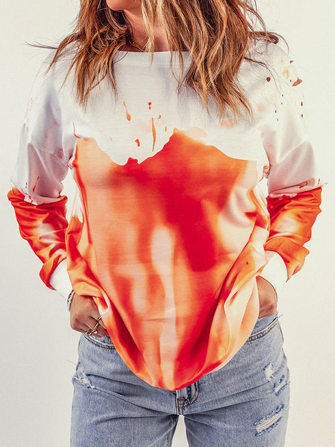 womens-hoodies-tie-dye-printed-long-sleeve-round-neck-hoodies