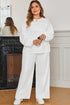 plus size pant set
