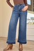 cropped loose jeans