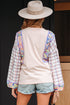 patchwork blouse