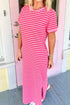 Rose Stripe dress