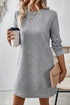 casual-dress-cotton-linen-dress-shift-dress-midi-dress-cotton-blend-fashion-modern-outdoor-daily-cowl-neck-print-short-sleeve-summer-spring-regular-fit-gray-polka-dot-s-m-l-xl-2xl-for-women