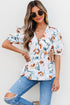 Womens Babydoll Blouse