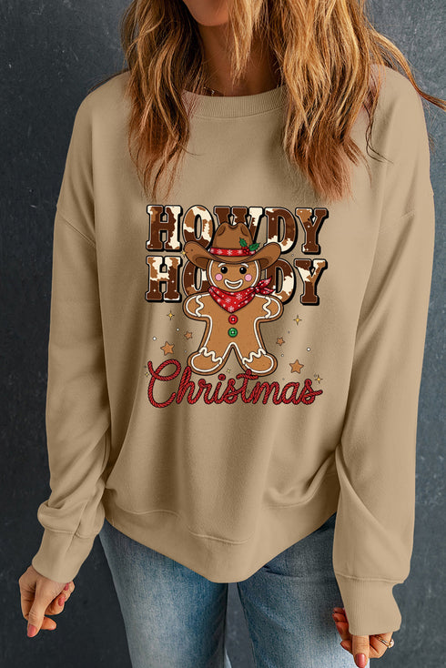 Christmas graphic sweatshirt
