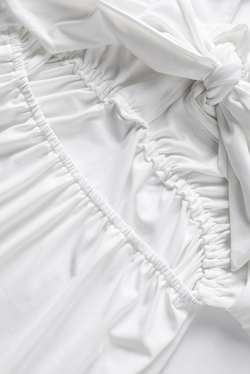 elegant-solid-deep-v-neck-split-dress