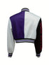 Casual Varsity Stylish Letter Print Button Front Jacket