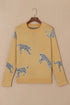 camel-fuzzy-cheetah-accent-round-neck-sweater