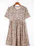 womens-dresses-temperament-floral-casual-strap-waist-round-neck-mini-dress