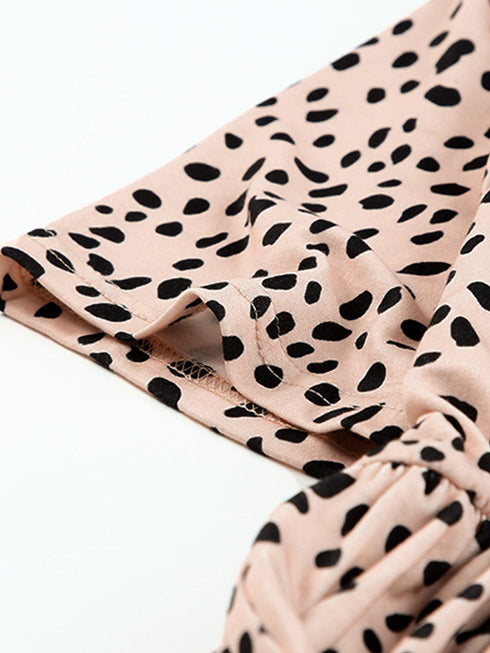 womens-dresses-temperament-floral-casual-strap-waist-round-neck-mini-dress