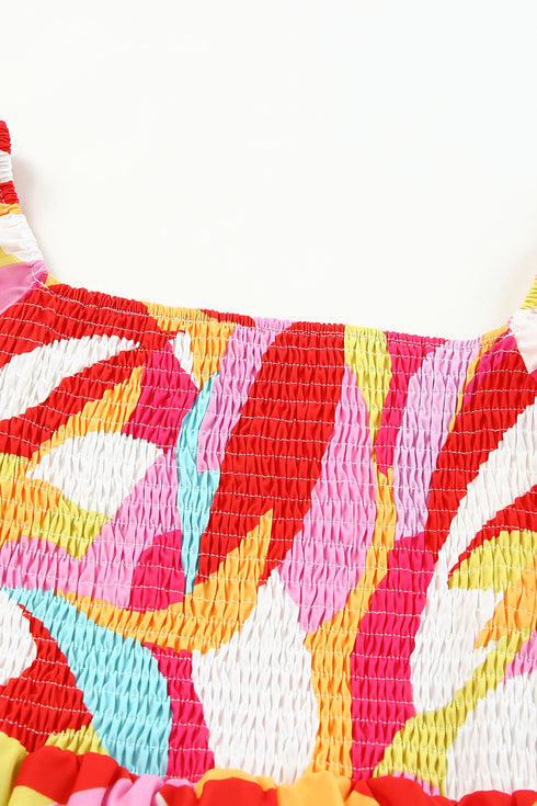 comfortable-floral-print-and-pockets-loose-fit-sleeveless-mini-dress-a-line-jewel