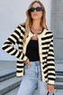 striped cardigan womens