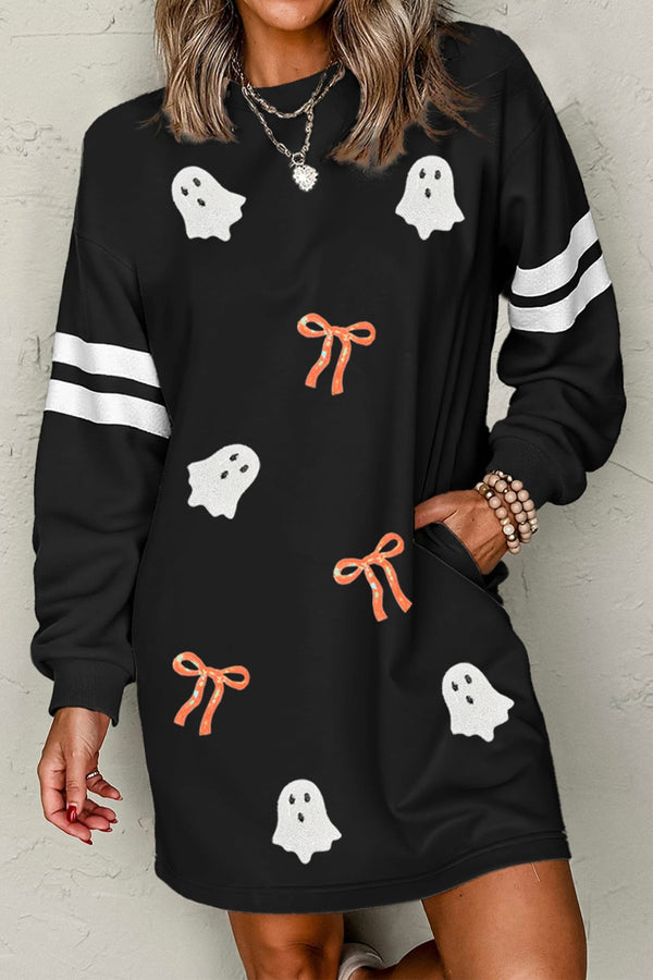 Chic Women's Graphic Dresses – Stylish Printed Designs, Comfortable Fit, Ideal for Casual Outings and Parties