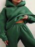 Comfy Cozy Matching Set: Relaxed Long Sleeve Hoodie and Jogger Pants Set, Women's Lounge Wear