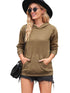 Comfy Loose Fit Women's Hoodie with Pockets in Various Colors and Sizes