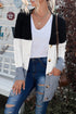 Cozy Cable Knit Button-Front Long Sleeve Cardigan