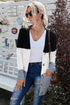 Cozy Cable Knit Button-Front Long Sleeve Cardigan