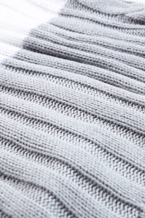 Cozy Cable Knit Button-Front Long Sleeve Cardigan