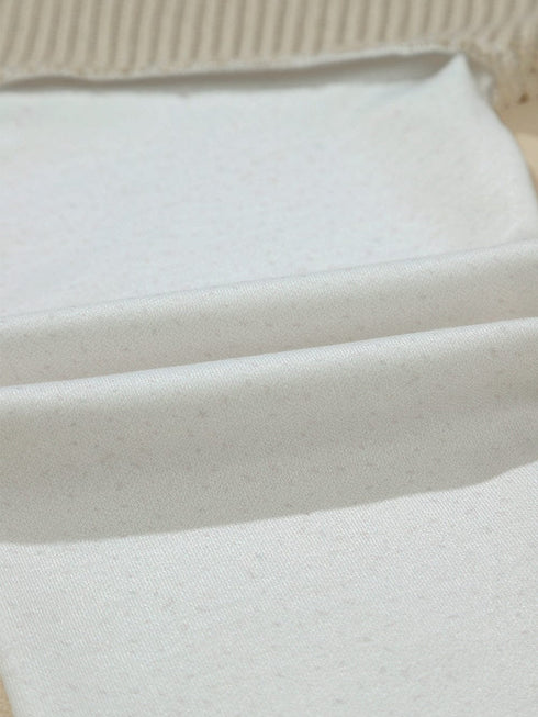 Cozy Gray Patchwork Hooded Knit Sweater