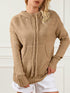 Cozy Oversized Loose Long Sleeve Hooded Knitted Cardigan