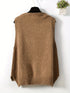 Cozy Solid V-Neck Knit Sweater Vest Tank Top