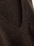 Cozy Solid V-Neck Knit Sweater Vest Tank Top