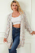 Crochet Loose Long Sleeve Knitted Sweater Cardigan