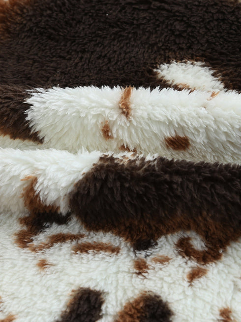 zip-collar-cow-print-fleece-sweatshirt