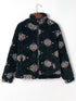 black-aztec-pattern-zipper-collared-sherpa-jacket
