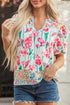 short sleeve blouses for women