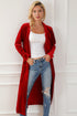 fiery-red-velvet-open-front-pocketed-long-duster