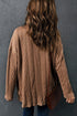 khaki-oversize-textured-knit-button-front-shacket