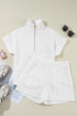 white-leopard-jacquard-quarter-zip-tee-and-shorts-set