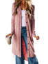 pink-ribbed-button-up-split-duster-cardigan