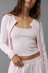Light Pink 3-Piece Textured Knit Cozy Lounge Set