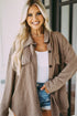 khaki-oversize-textured-knit-button-front-shacket