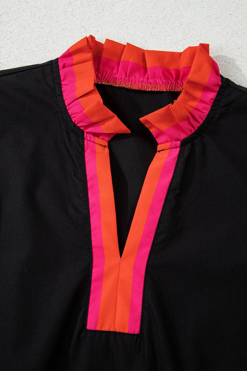 black long sleeve blouse