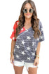 summer-star-print-v-neck-off-shoulder-t-shirt