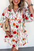 floral mini dress