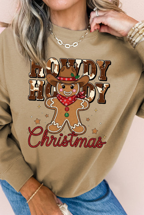 Christmas graphic sweatshirt