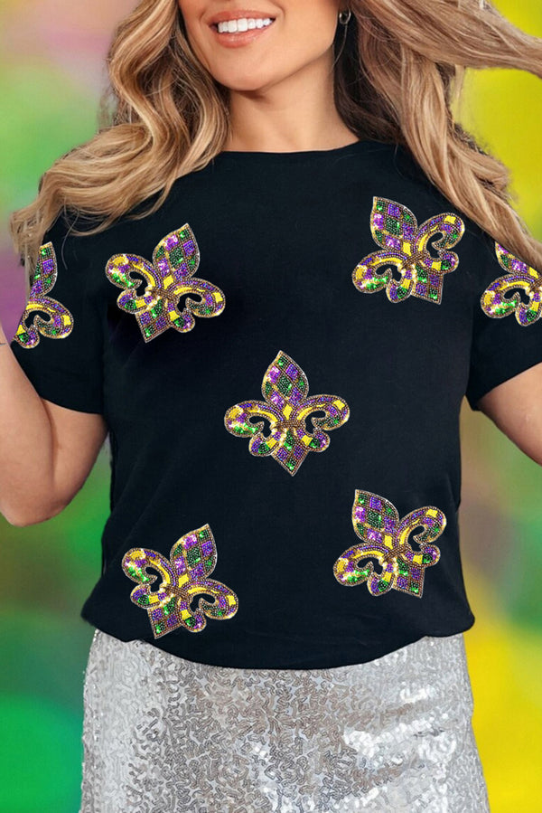 mardi gras tee