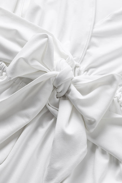 elegant-solid-deep-v-neck-split-dress